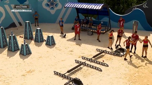 Fuerte Lesión En La Medalla Femenil De Exatlón México | Exatlón México 2023
