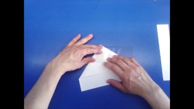 Самолётик из бумаги.Поделки из бумаги.Paper airplane.How to make a paper.Crafts with their hands. смотреть онлайн