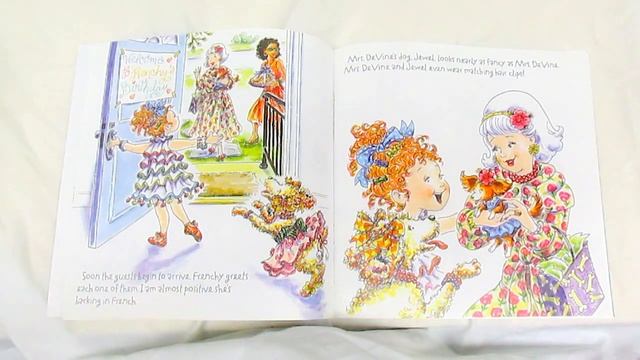 Fancy Nancy Puppy Party Children's Book Story Time Read Aloud. смотреть онлайн
