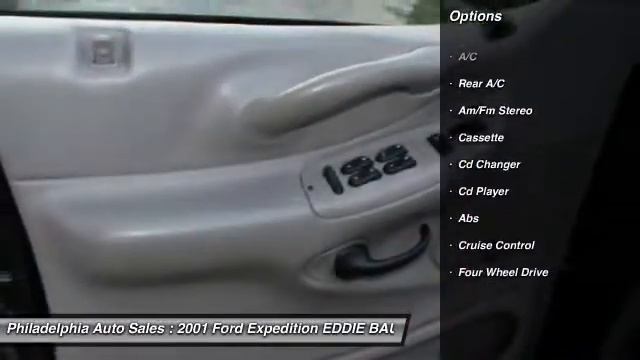 2001 Ford Expedition EDDIE BAUER Media PA 19063 смотреть онлайн