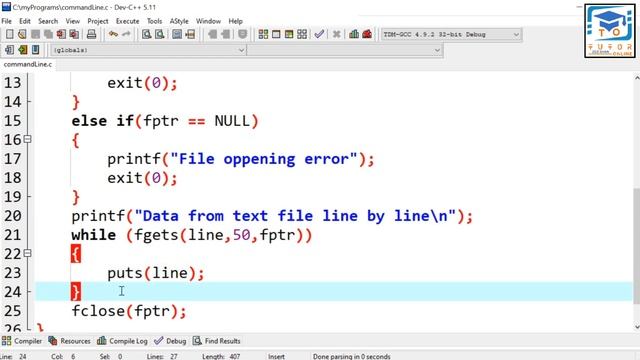Command Line Arguments in C | Last Lecture | C Language LECTURE – 100 | смотреть онлайн