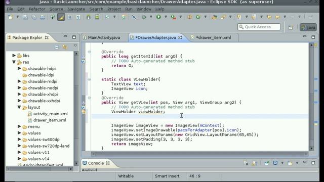 SERIES P4-1; How to Create your own Android Launcher / Home Screen Application tutorial смотреть онлайн