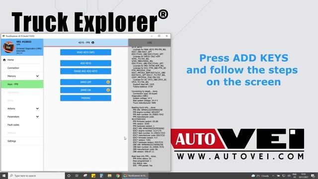 Key programming on MAN FFR by OBD смотреть онлайн