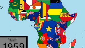 Timeline of National African Flags