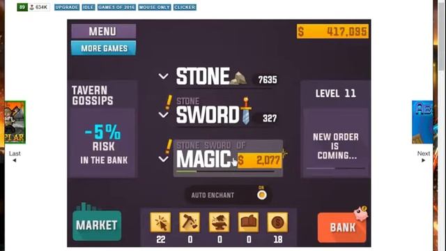 Blacksmith Lab - Play on Armor Games смотреть онлайн