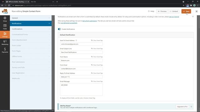 WPform Not Sending Email Notifications смотреть онлайн