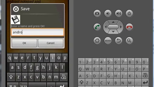 android notepad смотреть онлайн