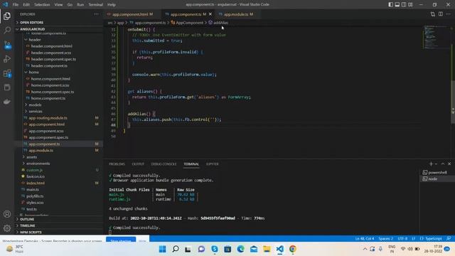Angular 14 Appending Reactive Form Fields using FormArray смотреть онлайн