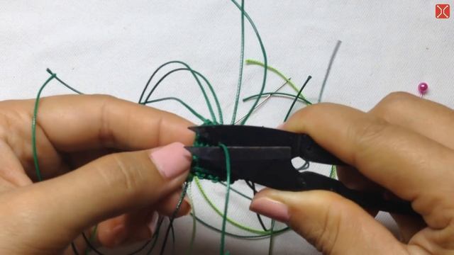 Macrame lucky four leaf clover key chain tutorial - Just bring luck with you - Thắt dây Cỏ bốn lá смотреть онлайн