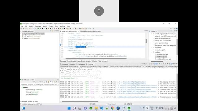 How to create maven multi module project for rest api in STS | Spring tool suit смотреть онлайн