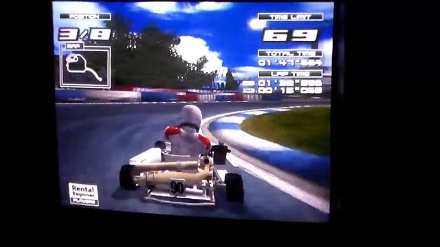 Sega's Club Kart Go Cart Racing Arcade Game - Giant Naomi System Cabinet смотреть онлайн