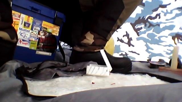 Рыбалка на р. Оби у нового моста в г. Барнауле, в -25 смотреть онлайн