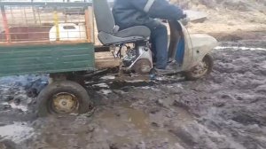 ДРИФТИМ ПО ГРЯЗИ НА МУРАВЬЕ/ПОКАТУШКИ НА МУРАВЬЕ/ОТКРЫЛ СЕЗОН/Мотороллер муравей/Deffi