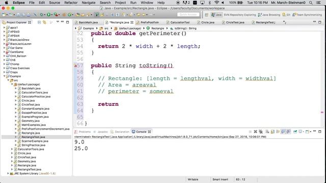 Intro to Classes Part 3 toString смотреть онлайн