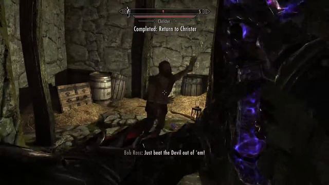 The Adventures of Dragonborn and Bob Ross - The Quest for the Ultimate Paint Mixture смотреть онлайн