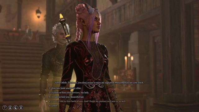 Baldur's Gate 3 - Astarions joke about Elven tastes смотреть онлайн