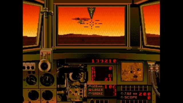 Super BATTLETANK war in the gulf (Супер Бойовий Танк). SEGA/Genesis. Playthrough / Walkthrough gam смотреть онлайн