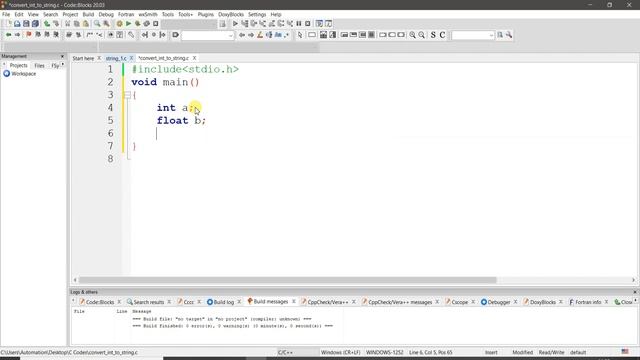 How To Convert Float Into String Sprint F | Basic Programming Tutorial смотреть онлайн