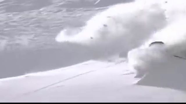 Epic Downhill Skiing Big Mountain Jumps Freeride Mark Abma Music by Calpa track Slow Patrol смотреть онлайн