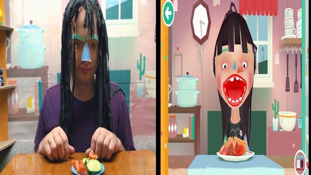 Toca Kitchen 2 and real Toca Kitchen. DIY смотреть онлайн