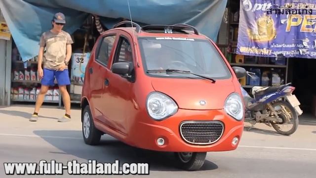 Fulu Tricycle Test Drive On Road