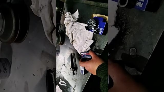Подготовка замены звёздочек Г Р М. 406- го .