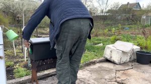 ОБЖИГАЮ НОВУЮ КОПТИЛЬНЮ! ШАШЛЫЧЕК НА БЕРЕЗОВЫХ ДРОВИШКАХ!