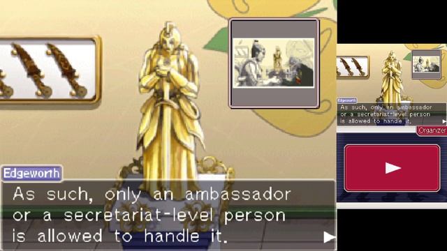 Стальной Ларри! Ace Attorney Investigations: Miles Edgeworth [Игра 1, дело 5] смотреть онлайн