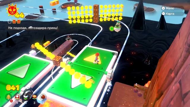 БИТВА С ГИГАНТОМ БОУЗЕРОМ Вдвоем на Nintendo Switch ♦ Bowser's Fury (Super Mario 3D World) #4 ФИНАЛ смотреть онлайн