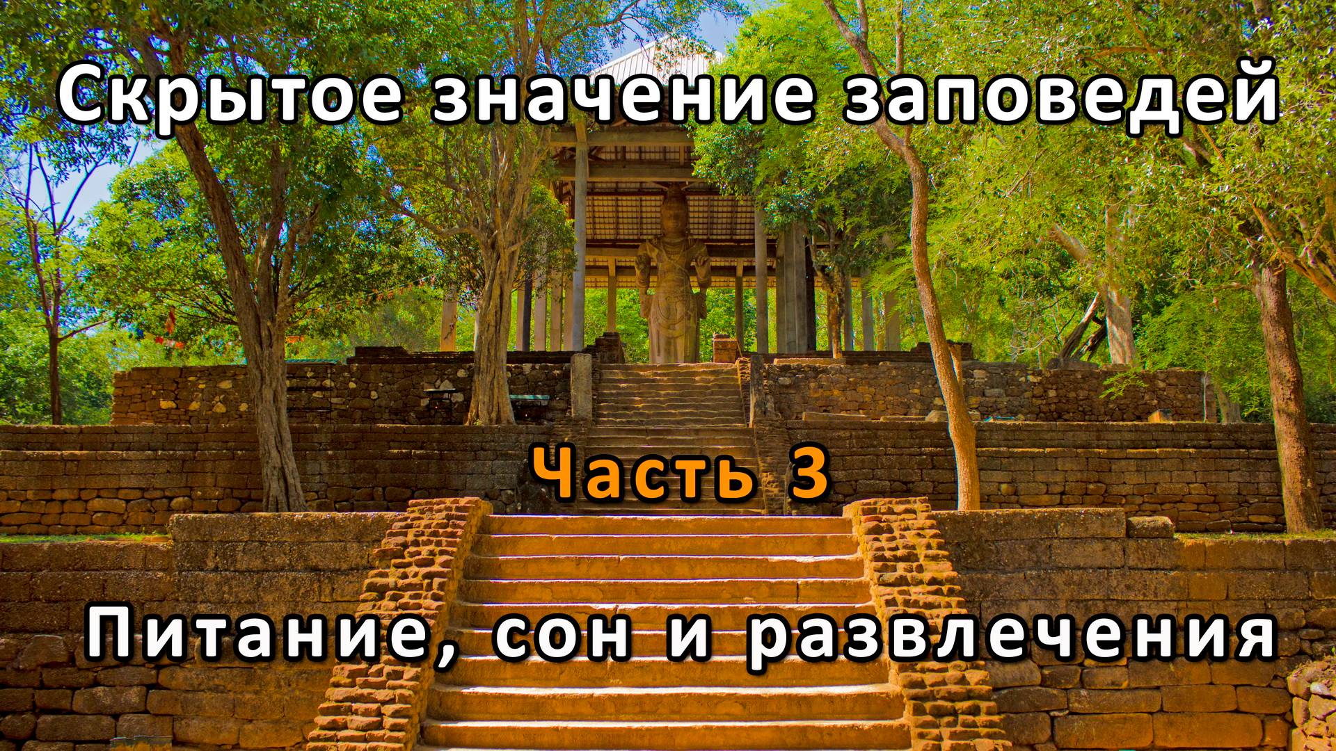 Скрытое значение заповедей. Часть 3 смотреть онлайн