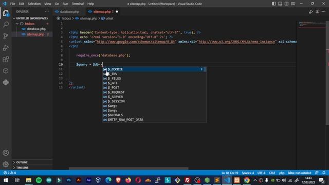 PHP İle Dinamik Sitemap.xml Oluşturma - Dinamik Sİte Haritası PHP Dersleri смотреть онлайн