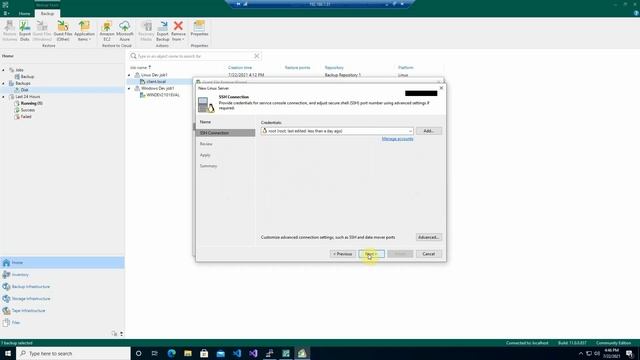 Veeam: Backup & Replication 11 Community Часть 4. Восстановление файлов внутри гостевой ОС смотреть онлайн