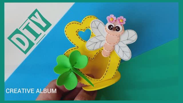 Бонбоньерка с бабочкой. Поделки из фоамирана. смотреть онлайн