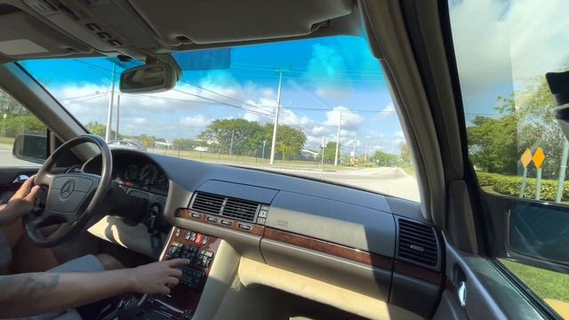 1995 Mercedes Benz S500 (W140) Test Drive