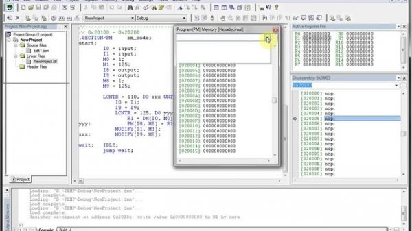 Мастер-класс "Начало работы с VisualDSP++" (часть 2)