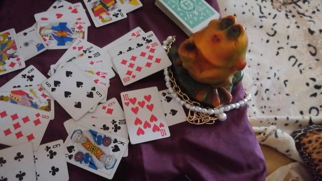 Для Крестовых дам♣️. расклад на игральных картах. смотреть онлайн