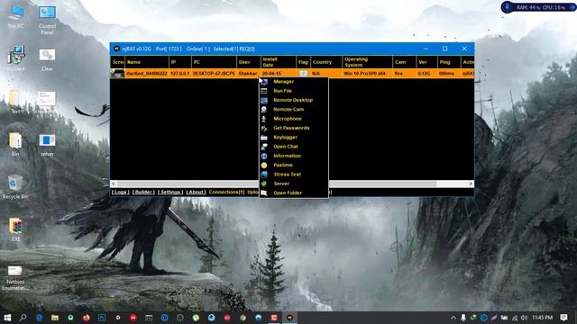 NjRat_0.12G Latest Version For Free | Hack Someones Computer | Black Hat Bangladesh смотреть онлайн