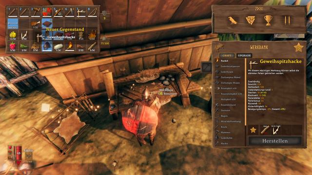 Valheim German #05 Erster Bosskampf Eikthyr смотреть онлайн