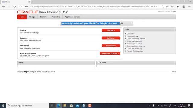 Creación de una base de datos con Oracle Database 11G Express Edition смотреть онлайн