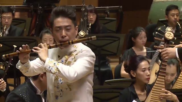 Dizi Concerto : Love of Eagles - Ding Xiaokui | China National Traditional Orchestra смотреть онлайн