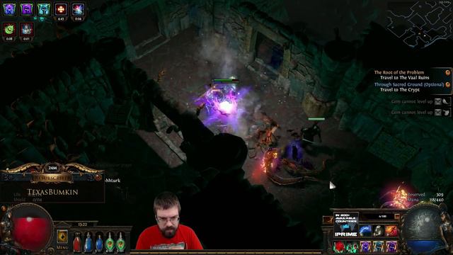 Let's Play Path Of Exile 3.3: Incursion (Arc Witch Build) With CohhCarnage - Episode 11 смотреть онлайн