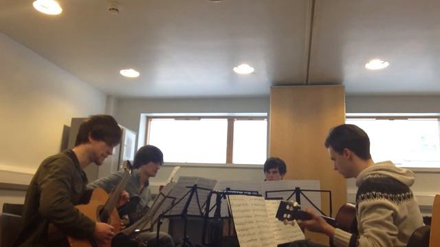 The Tay Quartet Performing Vivaldi's Concerto In G Major For Two Mandolins смотреть онлайн