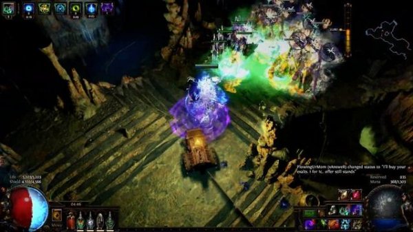 [3.8] Blight - Dark Pact Occultist Skeletons vs Delve Depth 1000