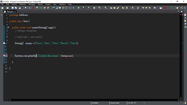13-Arrays & ArrayList смотреть онлайн