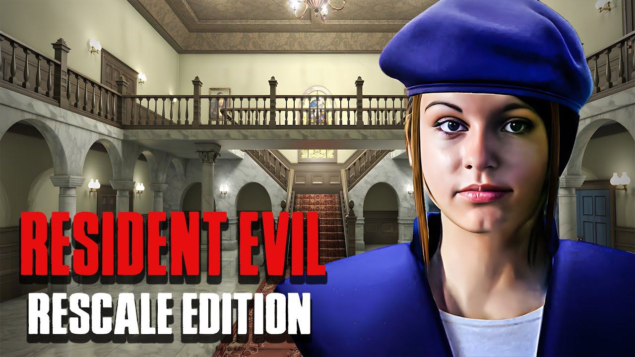 Resident Evil 1996 RESCALE EDITION Прохождение (Джилл Валентайн) #1 смотреть онлайн