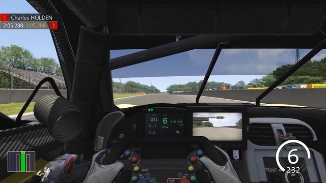 Assetto Corsa: Corvette C6.R GT2 @ Road America 2:05.288 смотреть онлайн