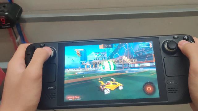I played Rocket League on the Steam Deck смотреть онлайн