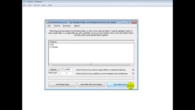 How To Zip Multiple Folders And Multiple Directories Into Zipfiles