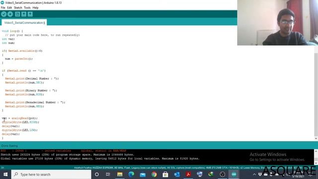 Serial Communication with Arduino | Practical | Urdu/Hindi | Lec # 5 смотреть онлайн