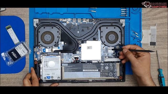 Lenovo Legion 5 15ARH05 UPGRADE SSD NVME AND RAM